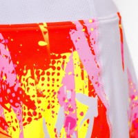 Falda Bidi Badu Wild Arts Printed Wavy Blanco Mix Junior  Offer + Cheap
