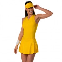 Falda Drop Shot Sol Amarillo  Oferta + Barato
