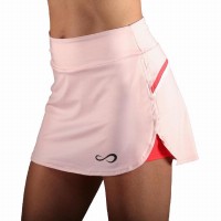 Falda Fluxo Sem Fim II Rosa Cristal  Oferta + Barato