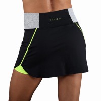 Falda Endless Grace Negro Gris Chine  Oferta + Barato
