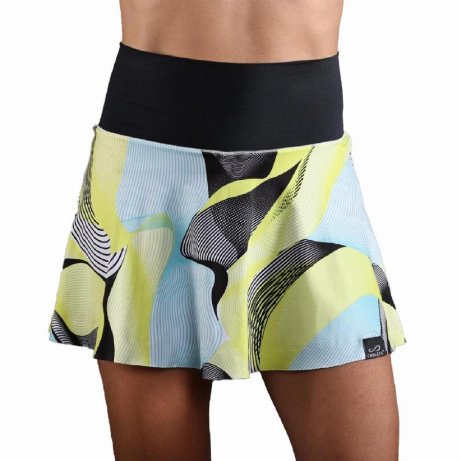 Falda Sem Fim Lux II Kynetic Azul  Oferta + Barato