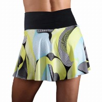 Falda Sem Fim Lux II Kynetic Azul  Oferta + Barato