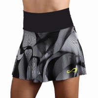 Falda Lux Sem Fim II Kynetic Negro  Oferta + Barato
