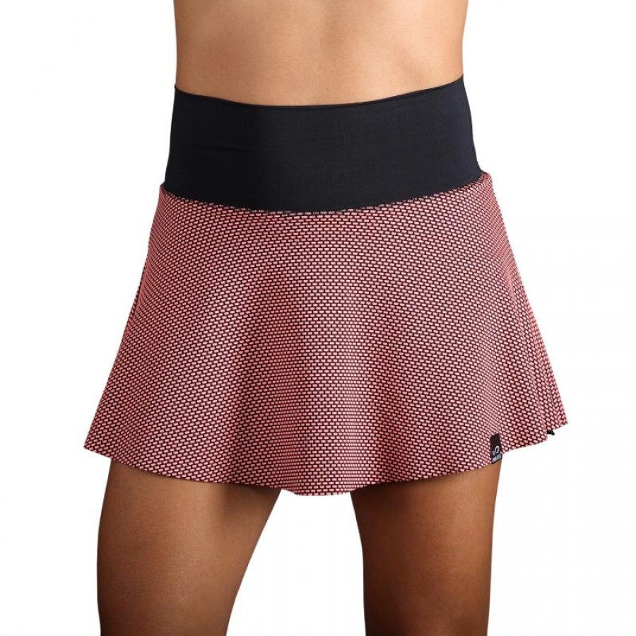 Falda Sem Fim Lux II Coral Negro  Oferta + Barato