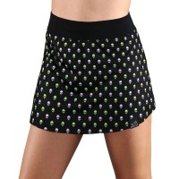 Falda Endless Minimal Print Skulls Verde Junior  Oferta + Barato