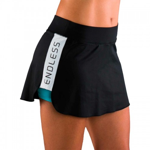 Endless Slam Skirt Black Blue
