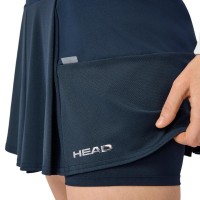 Falda Head Performance Azul Marino Plata  Oferta + Barato