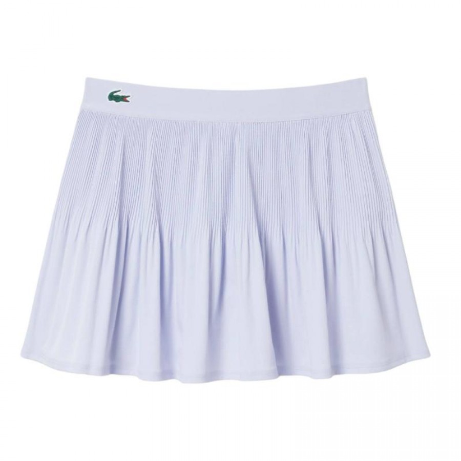 Falda Lacoste Tenis Ultra Dry Azul Claro