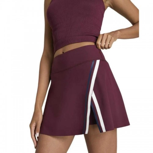 Falda Wilson Slice Granate Azul Marino