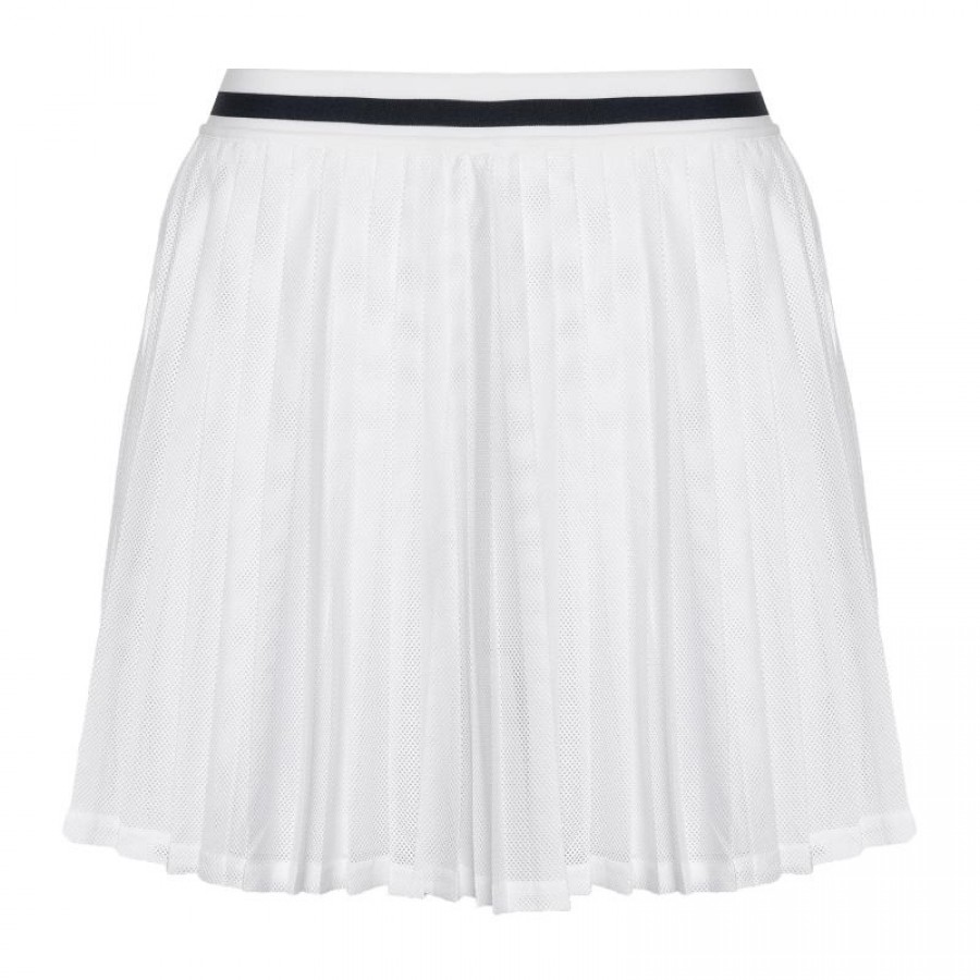Falda Wilson Team Pleated Blanco  Offer + Cheap