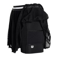 Falda Wilson Team Pleated Negro  Offer + Cheap
