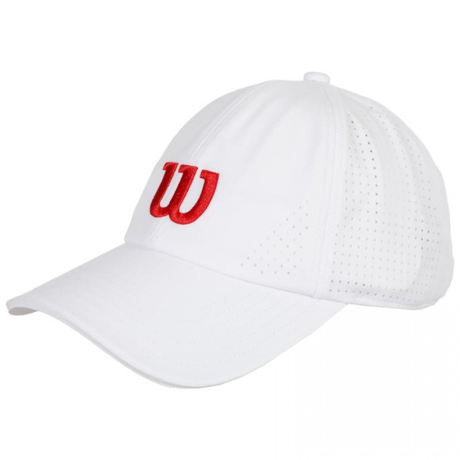 Gorra Wilson Active Perforated Blanco  Oferta + Barato