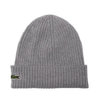 Gorro Lacoste Lana Gris Vigor  Offre - Pas cher