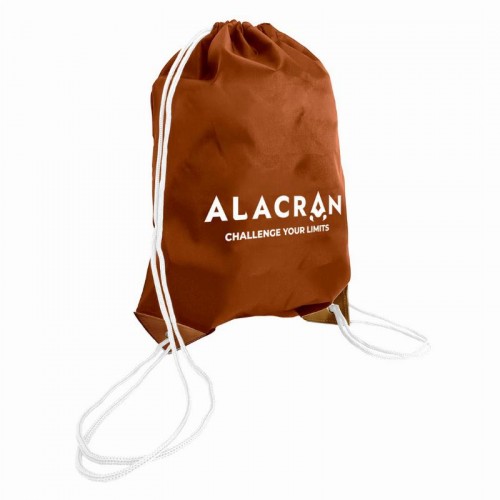 Gymsack Alacran Marron Blanco