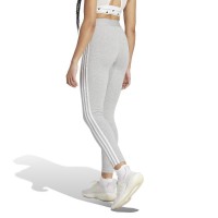 Leggings Adidas 3 Stripes Cinzento Branco  Oferta + Barato