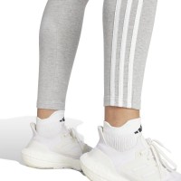 Leggings Adidas 3 Stripes Cinzento Branco  Oferta + Barato