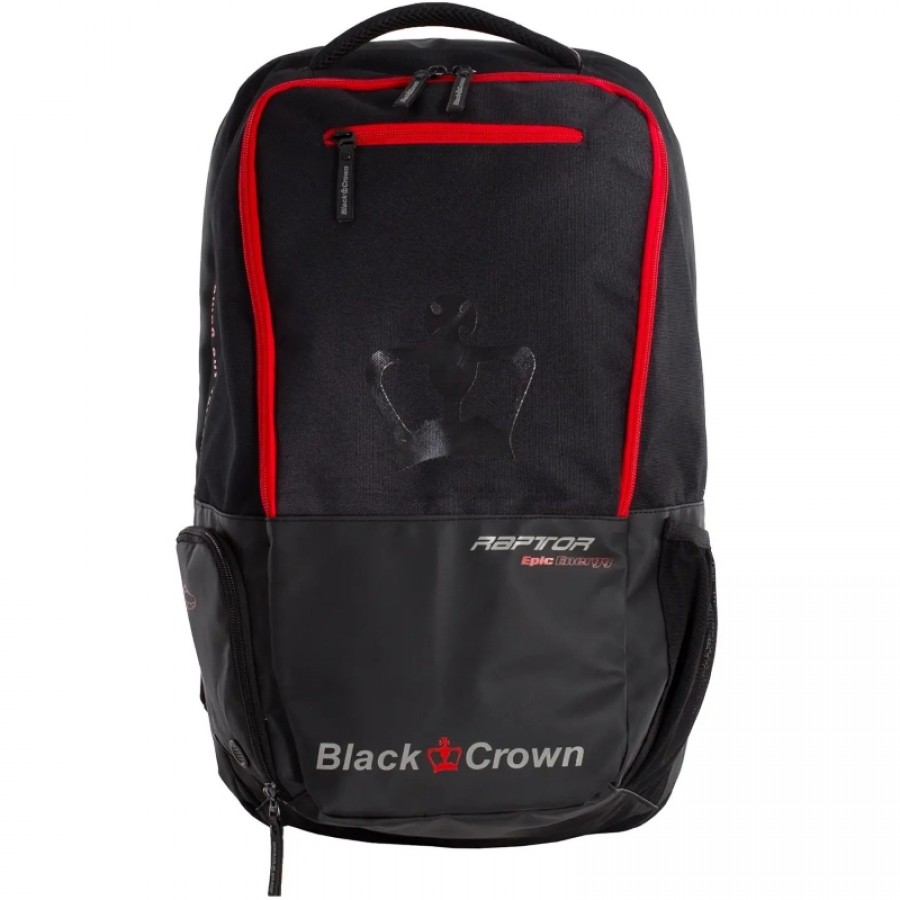 Mochila Black Crown Raptor Negro Rojo  Offer + Cheap
