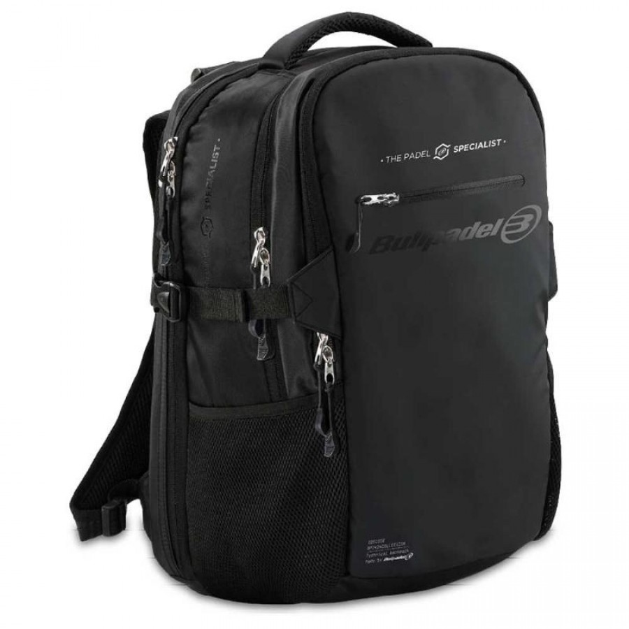 Bullpadel BPP- 24003 Tech Black Backpack  Offer + Cheap
