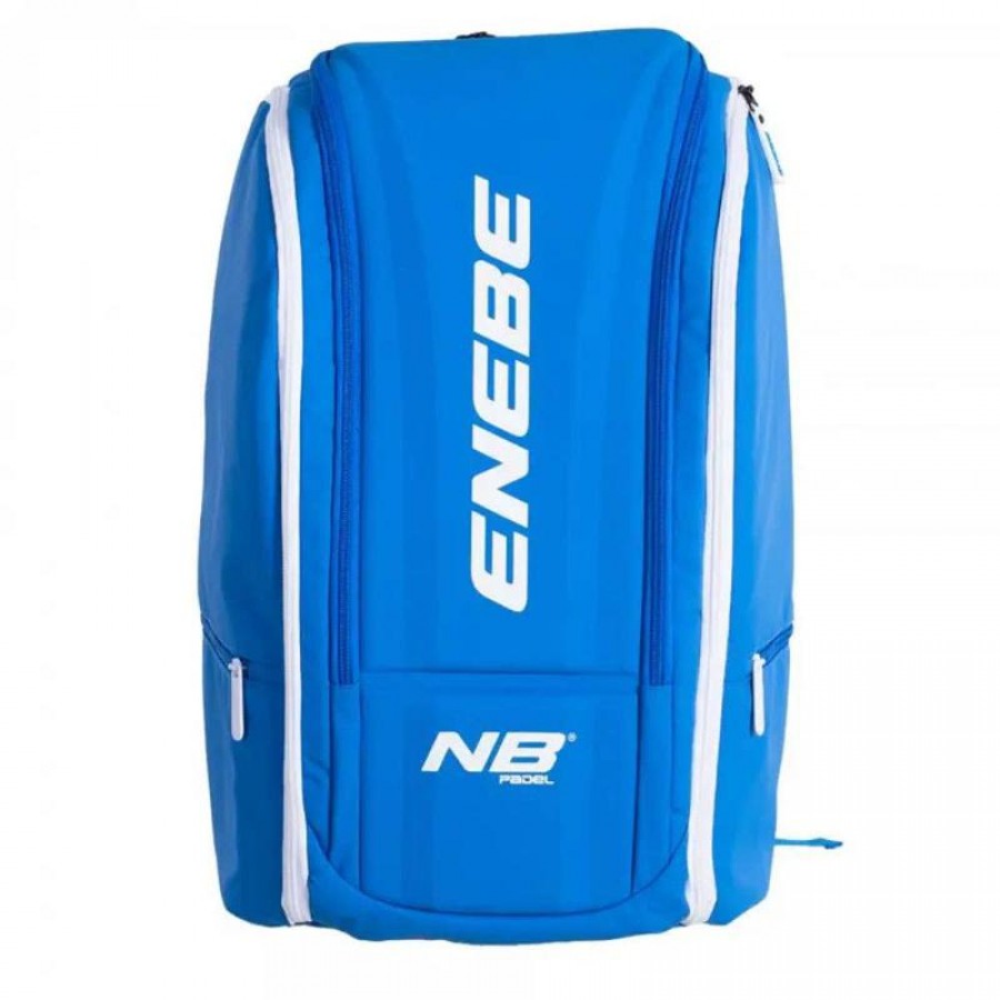Mochila Enebe Mustang Azul Blanco