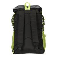 Mochila Lok Adventure 2 Negro Verde Fluor