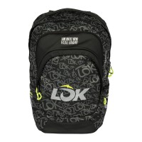 Mochila Lok Maxx 2 Negro Verde