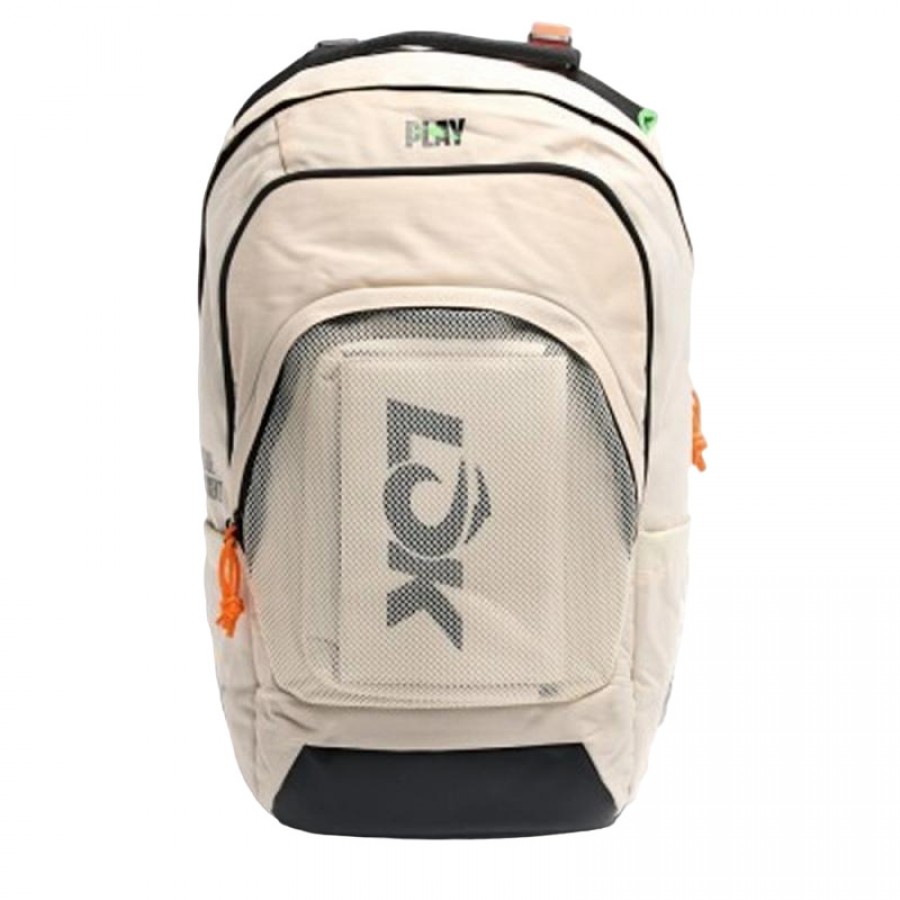 Lok Maxx Off-White Orange Backpack  Offer + Cheap