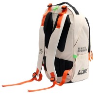 Lok Maxx Off-White Orange Backpack  Offer + Cheap