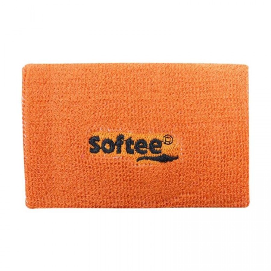 Softee Wide Orange Wristband