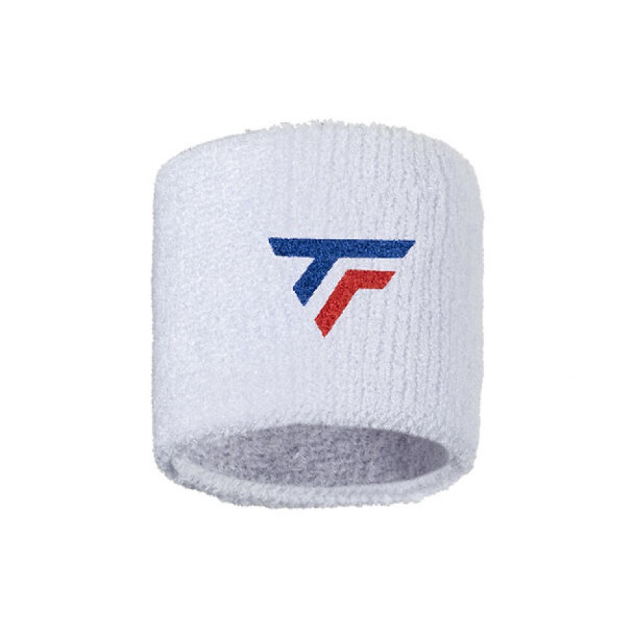 Tecnifibre White Wristbands 2 Units  Offer + Cheap