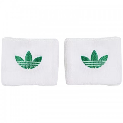 Muñequeras Adidas Originals Tenis Blanco 2 Unidades