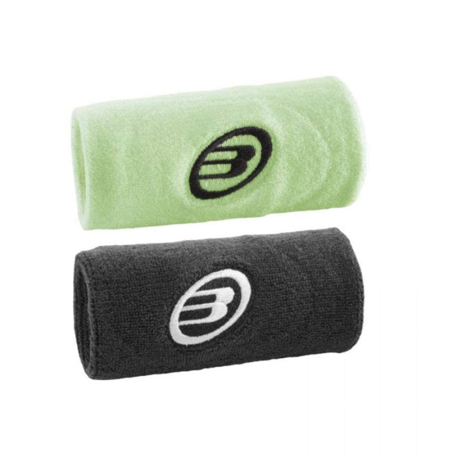 Bullpadel BPMU243 Bracelets Soufre Noir Jaune 2 Unites  Offre - Pas cher