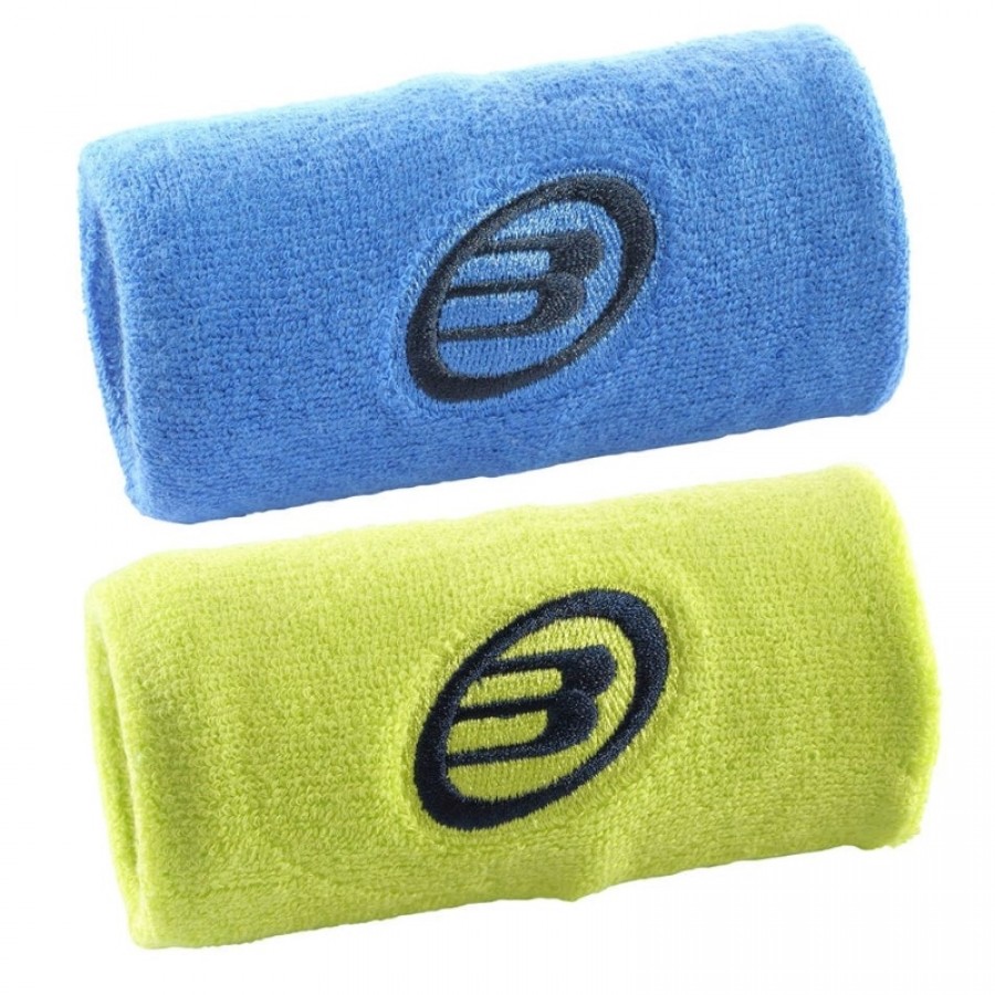 Bullpadel BPMU252 Atomic Blue Lime Wristbands  Offer + Cheap
