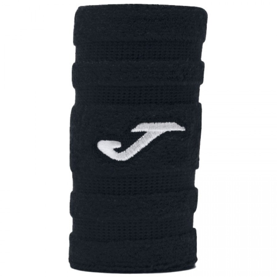 Muñequeras Joma Slam Pro Largas Negro 2 Unidades  Oferta + Barato