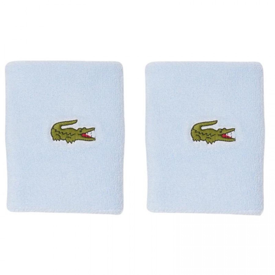 Light Blue Lacoste Wristbands 2 Units  Offer + Cheap