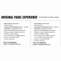 Experience de padel originale dâavril a septembre  Offre - Pas cher