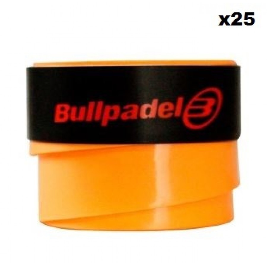 Overgrips Bullpadel Plain Orange 25 Unidades   Oferta + Barato