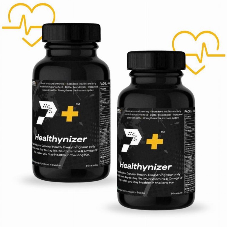 Pack Bote Padel Performance Healthnizer 120 Capsulas x2  Offre - Pas cher