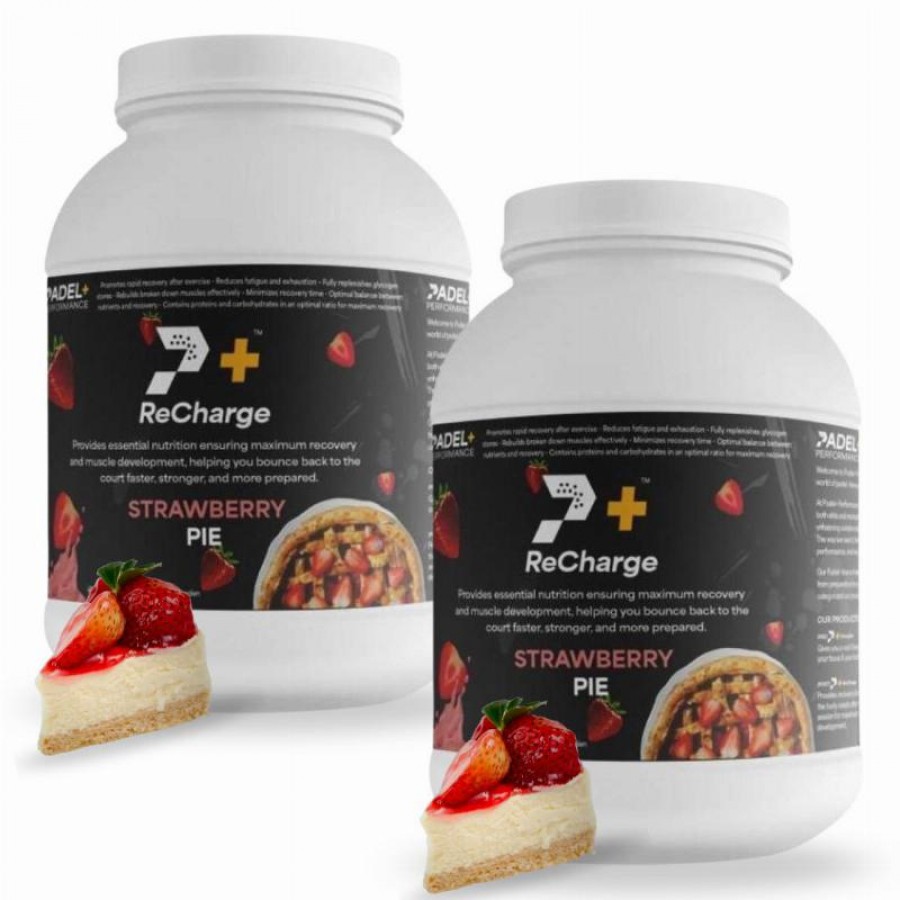 Pacote Bote Padel Performance ReCharge Fresa X2  Oferta + Barato
