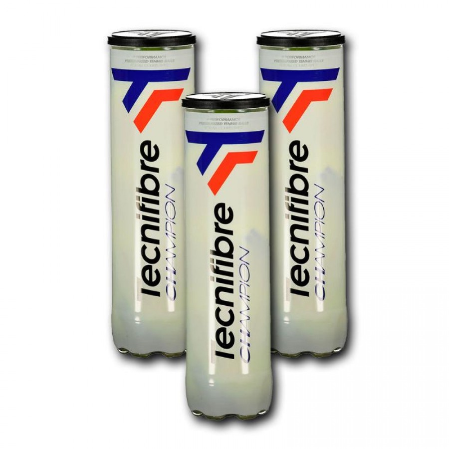 Pack of 3 Boats of 4 Pellets Tecnifibre Champion  Offer + Cheap