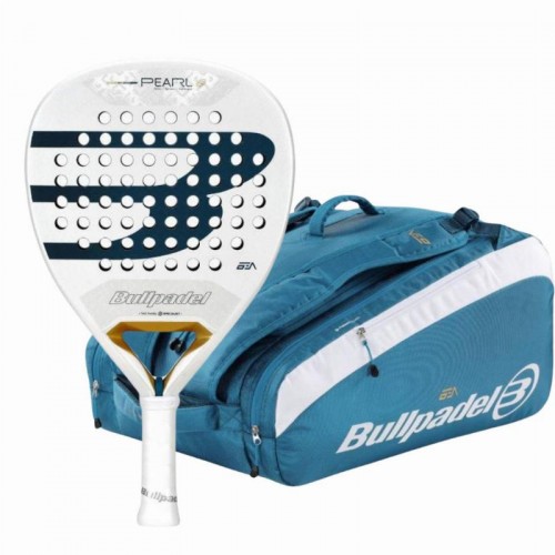 Pack Pala Bullpadel Bea Gonzalez Pearl 2026 con Paletero