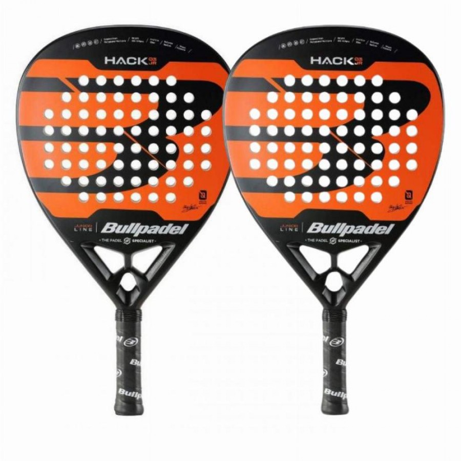 Pacchetto Pala Bullpadel Paquito Navarro Hack 03 Junior 2024 X2  Offerta + Economico
