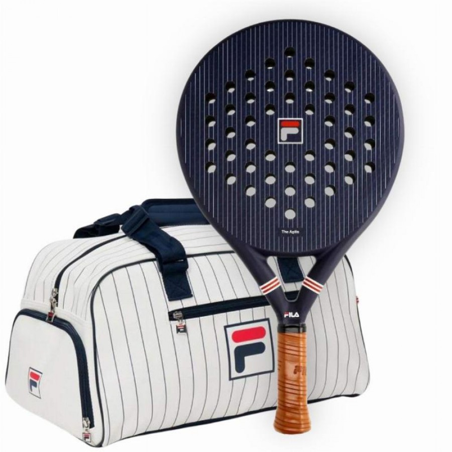 Pack Fila The Agilis Blue Racket and Padel Racket Bag  Offer + Cheap