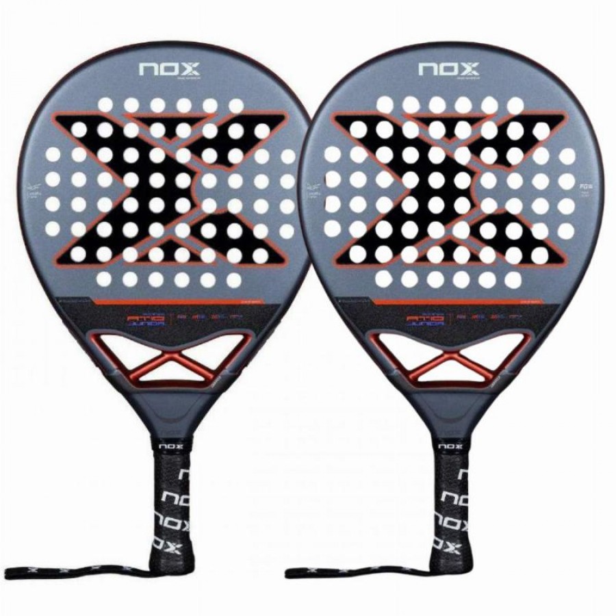 Pack Pala Nox Agustin Tapia AT10 Genius Junior 2025 X2  Offre - Pas cher