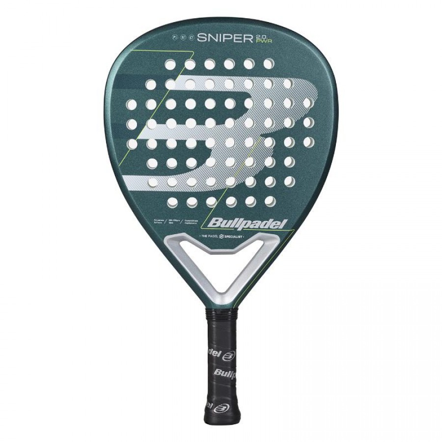 Pala Bullpadel Sniper 2.0 Power Azul Claro 2026
