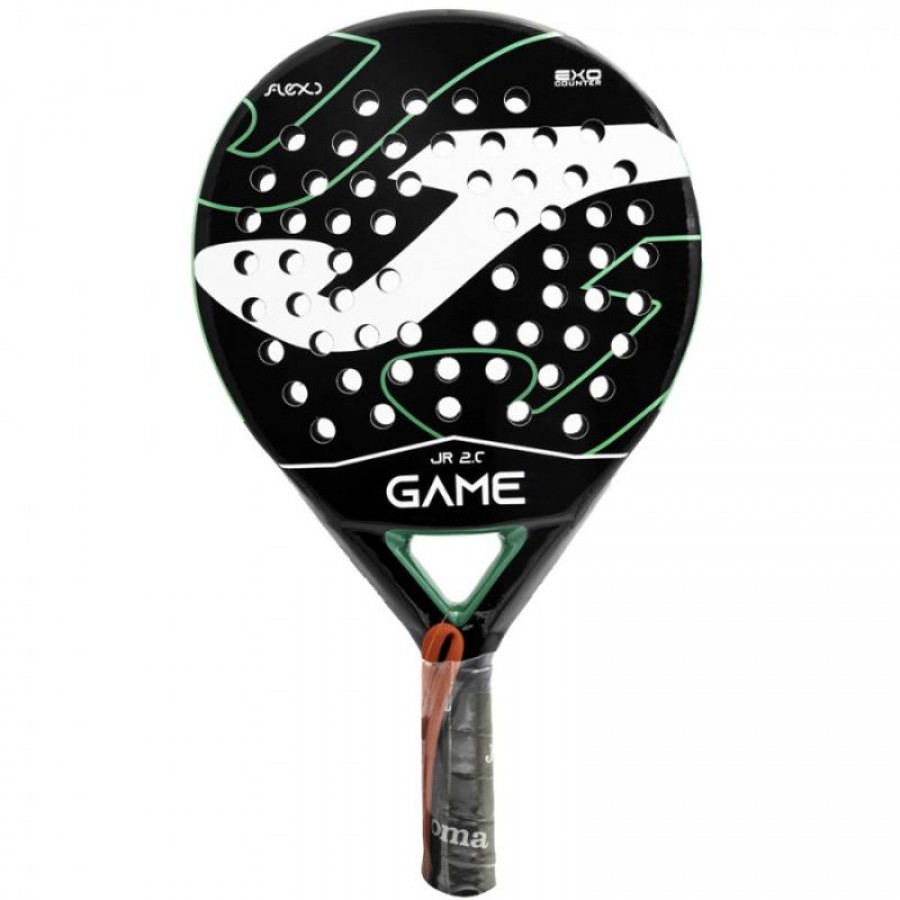 Pala Joma Game 2.0 Negro Turquesa Junior  Oferta + Barato