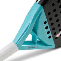 Raquette Femme Puma Nova Pro Purple Black Turquoise  Offre - Pas cher