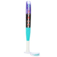 Raquette Femme Puma Nova Pro Purple Black Turquoise  Offre - Pas cher