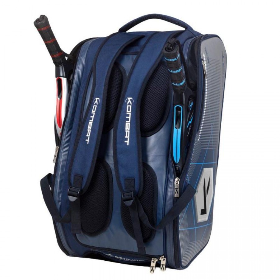 Manu Martin Aqua Saco De Raquete De Padel Kombat Azul Marinho  Oferta + Barato