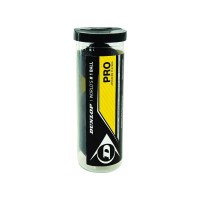 Bola De Squash Dunlop Pro Double Point Amarela 3 Unidades  Oferta + Barato