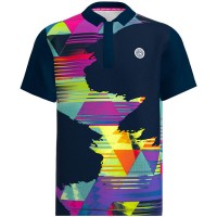 Polo Bidi Badu Kaleido Azul Oscuro Mix  Oferta + Barato